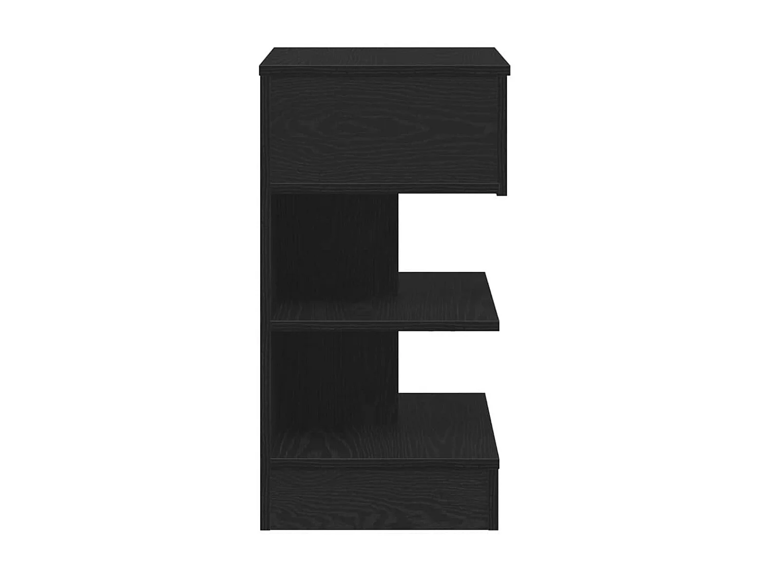 Table de chevet Chêne noir 40x35x65 cm Bois d'ingénierie