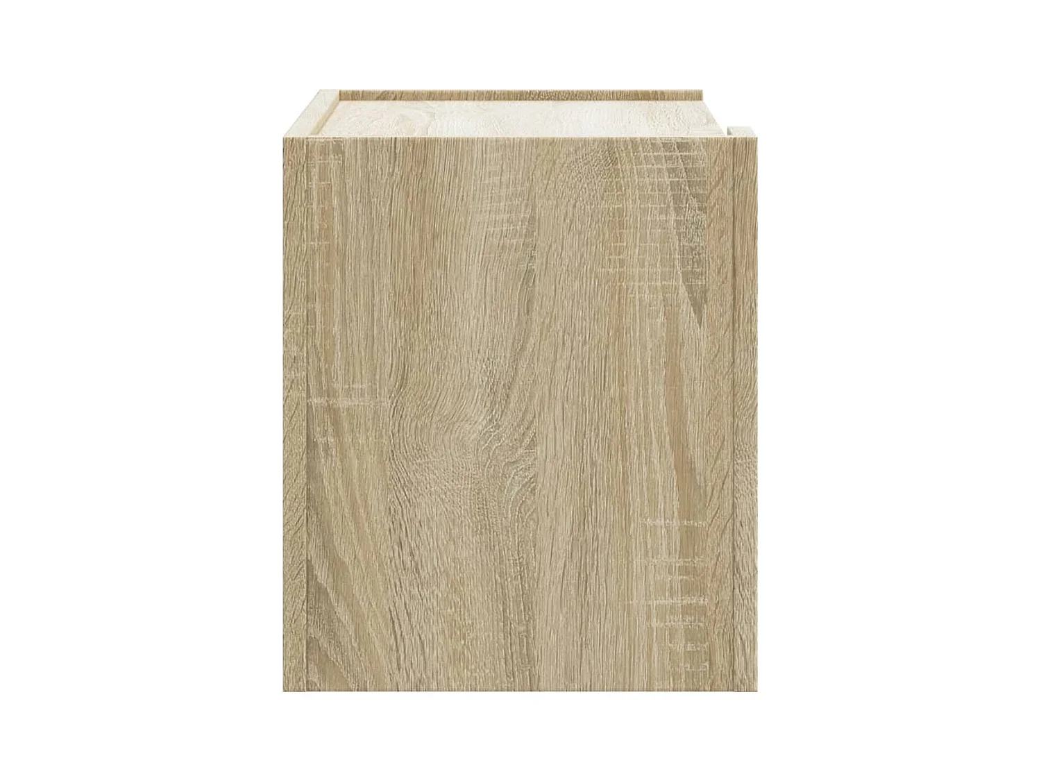 Tables de chevet murales 2 pcs chêne sonoma 45x30x35 cm