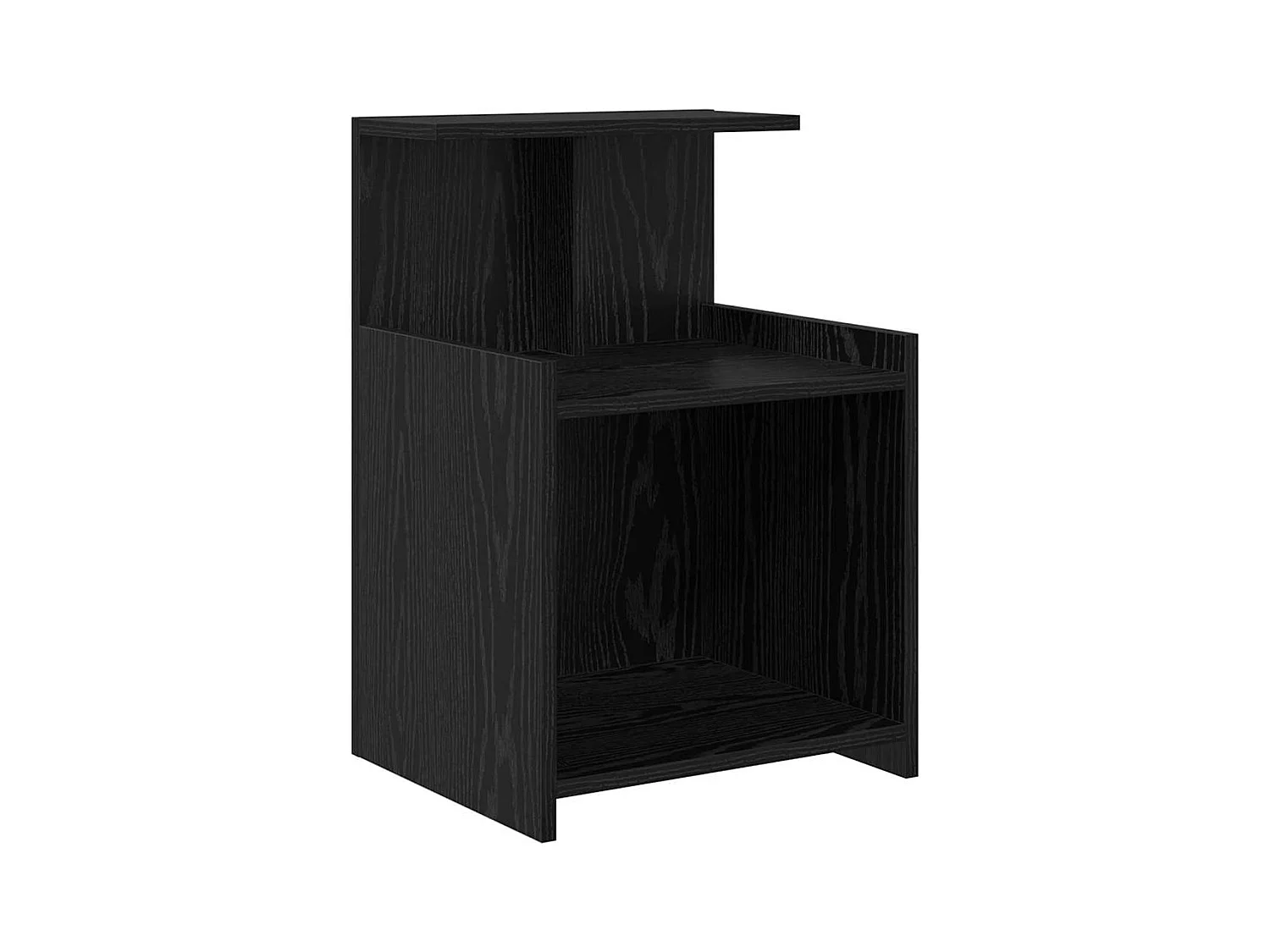 Tables de chevet 2 pcs Chêne noir 40x35x60 cm Bois d'ingénierie