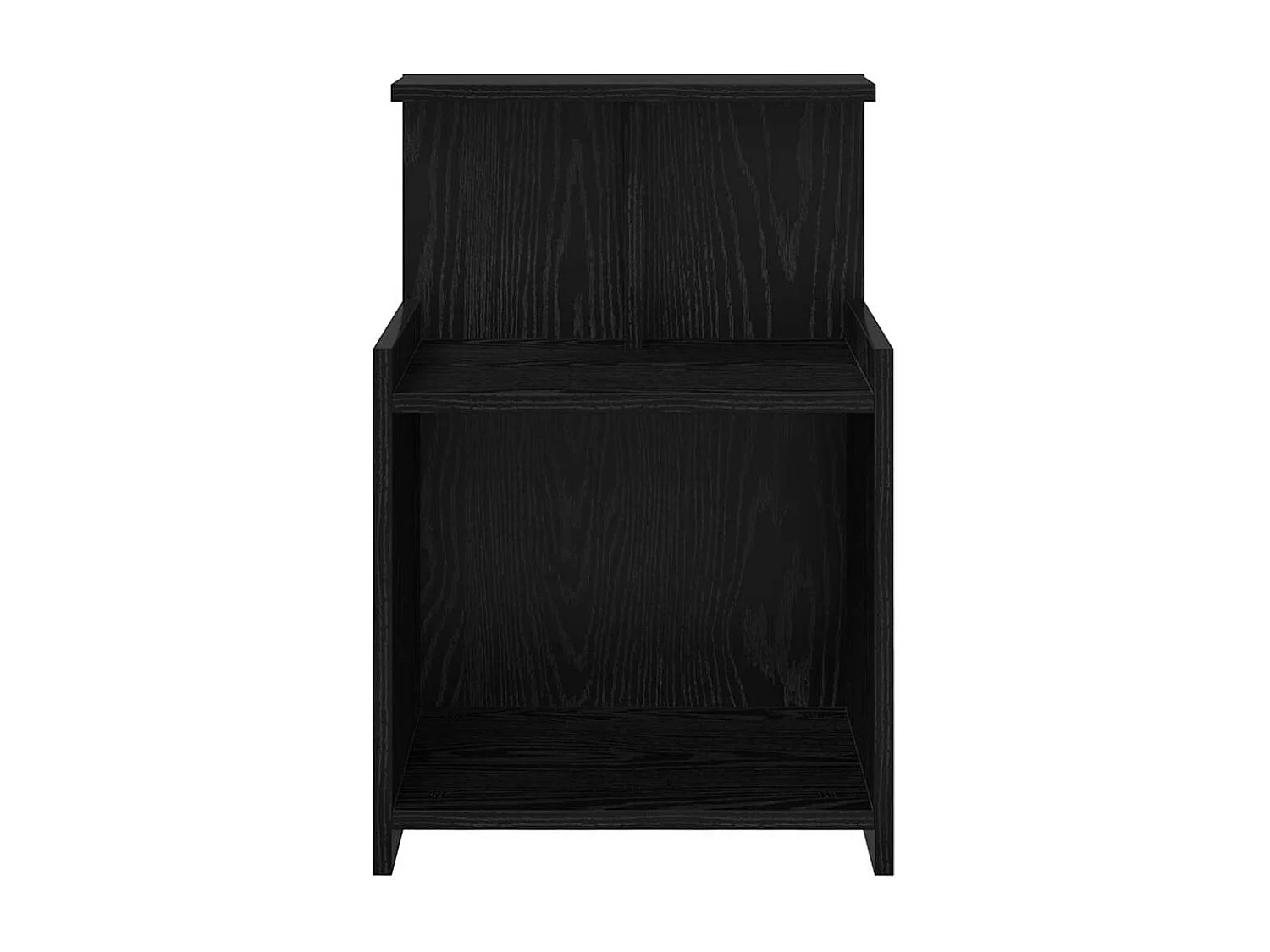 Tables de chevet 2 pcs Chêne noir 40x35x60 cm Bois d'ingénierie