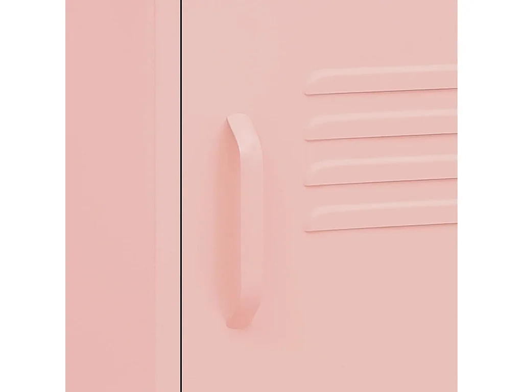 Comodino Rose 35x35x51 cm Acciaio