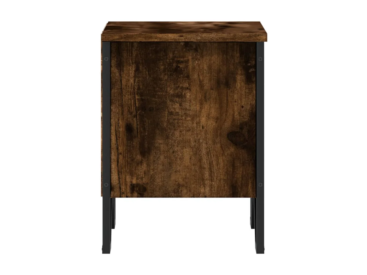 Tables de chevet 2 pcs chêne fumé 40x30x40 cm bois d'ingénierie