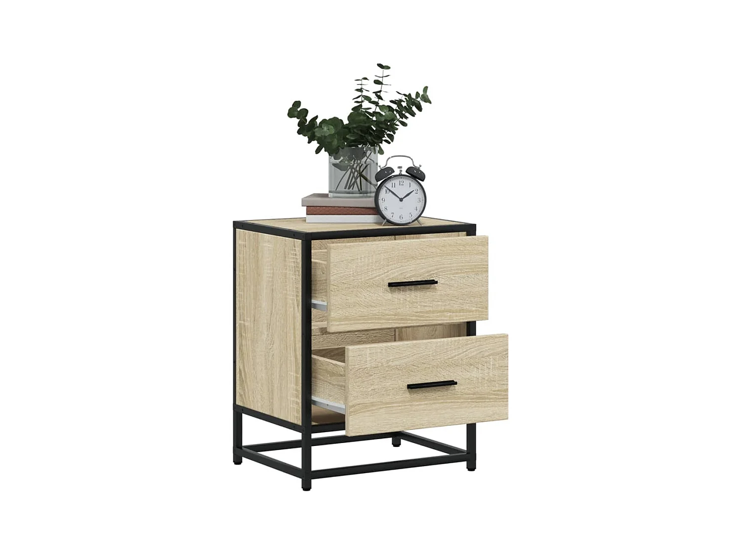 Tables de chevet 2 pcs chêne sonoma 40x31x50 cm bois ingénierie