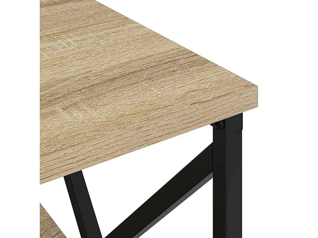 Nachtkastje met lade Sonoma eiken 41,5 x 40,5 x 55 cm