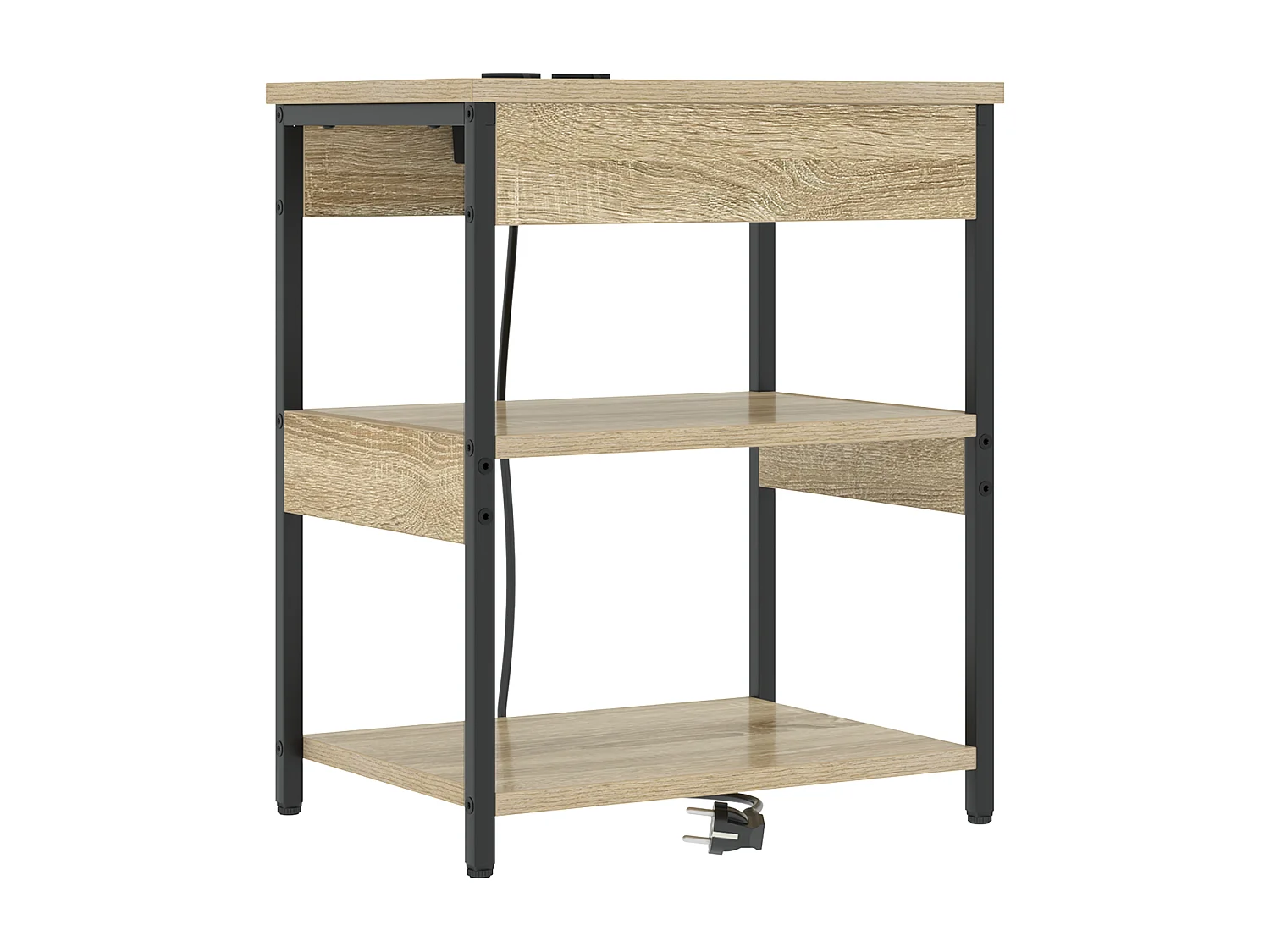 Nachtkastje Sonoma eiken 41 x 31 x 51 cm