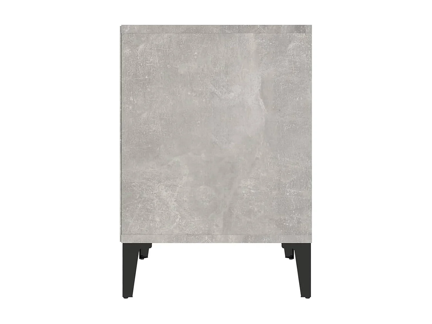 Tables de chevet 2 pcs Gris béton 40x35x50 cm