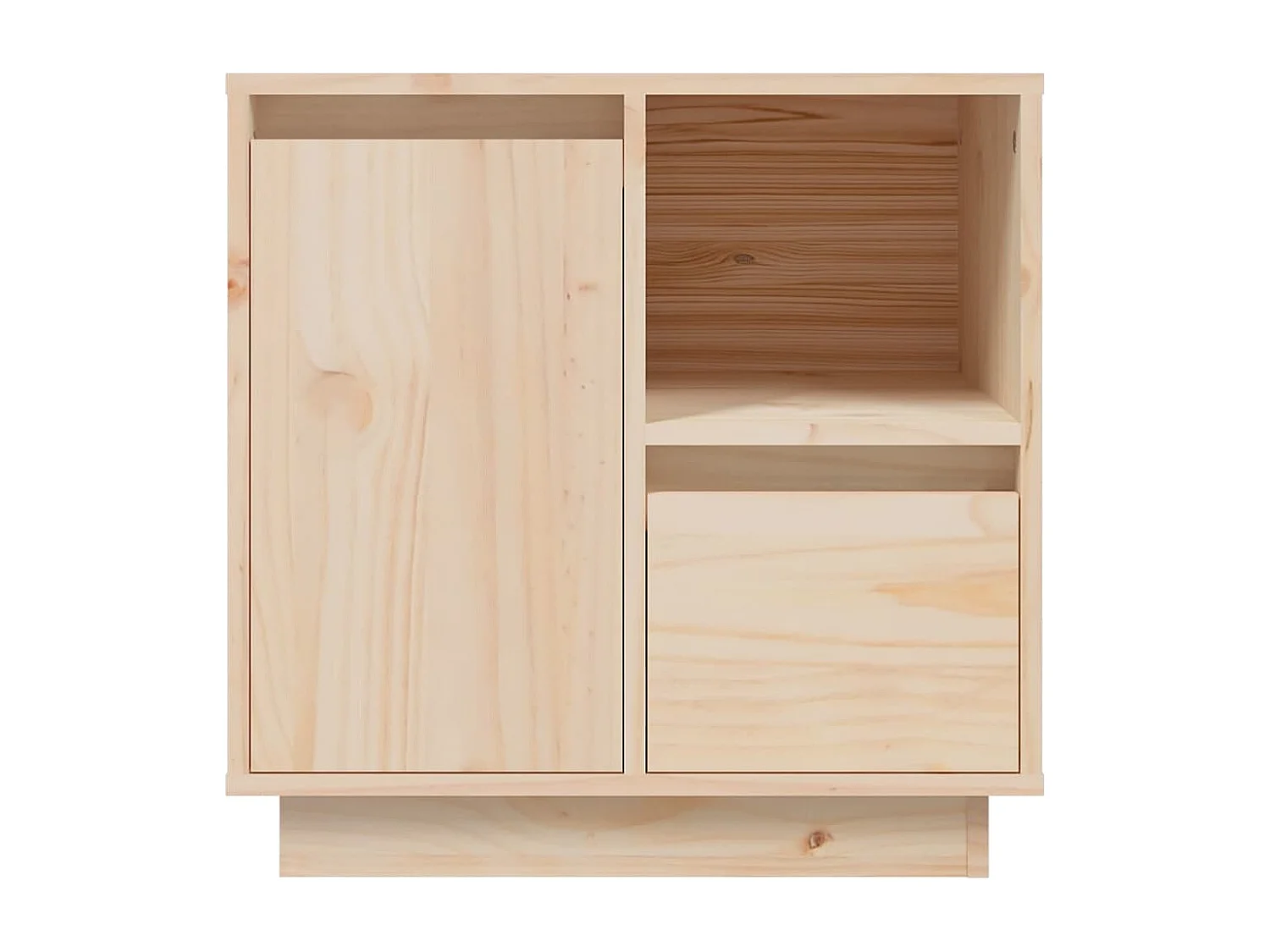 Table de chevet 50x34x50 cm Bois de pin massif