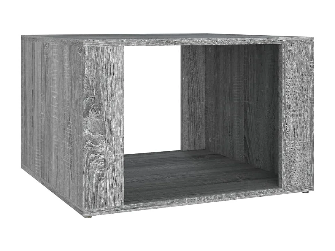 Table de chevet Sonoma gris 57x55x36 cm Bois d'ingénierie