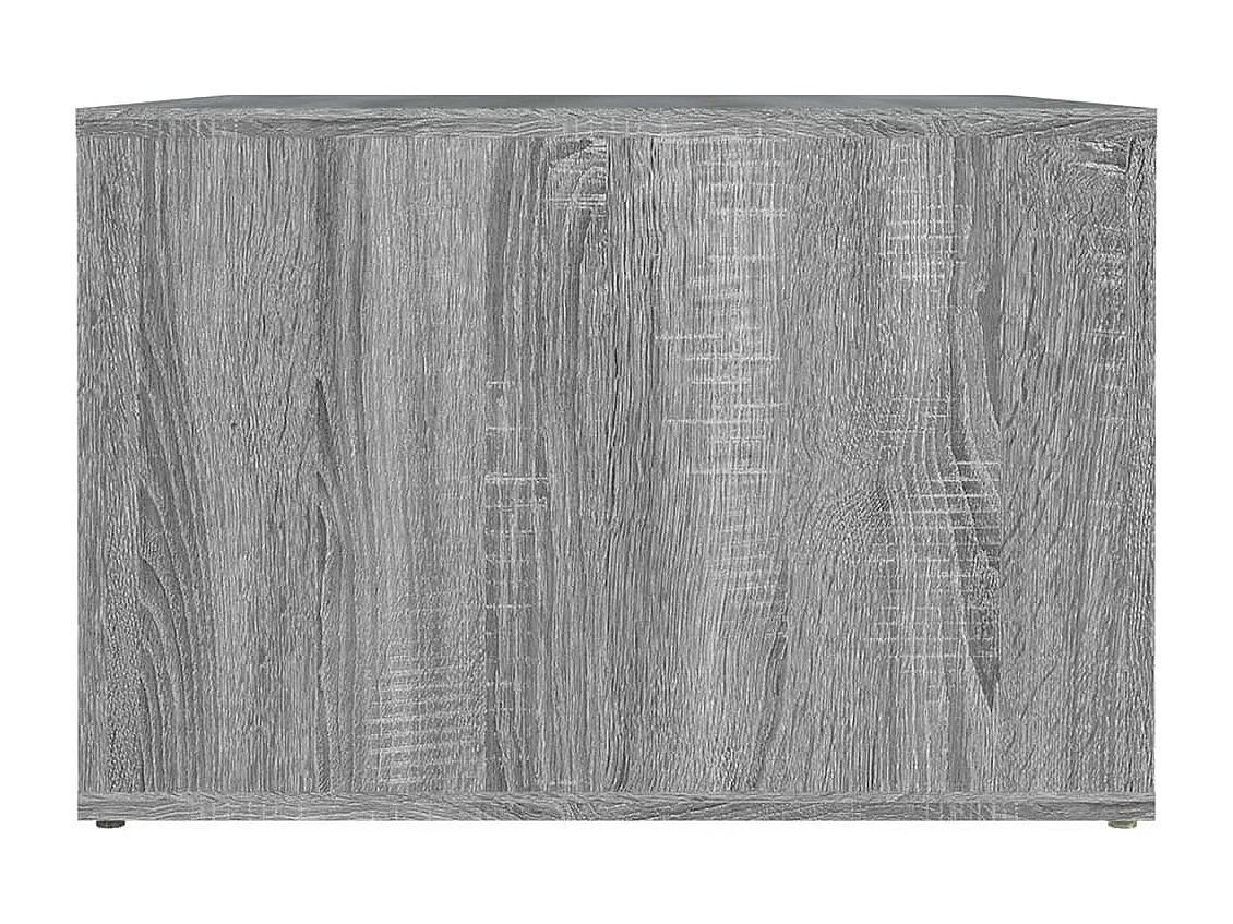 Sonoma Grey Nachtkastje 57x55x36 cm Bewerkt Hout