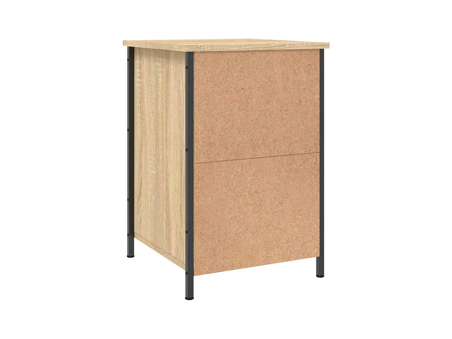 Sonoma eiken nachtkastje 40x42x60 cm bewerkt hout