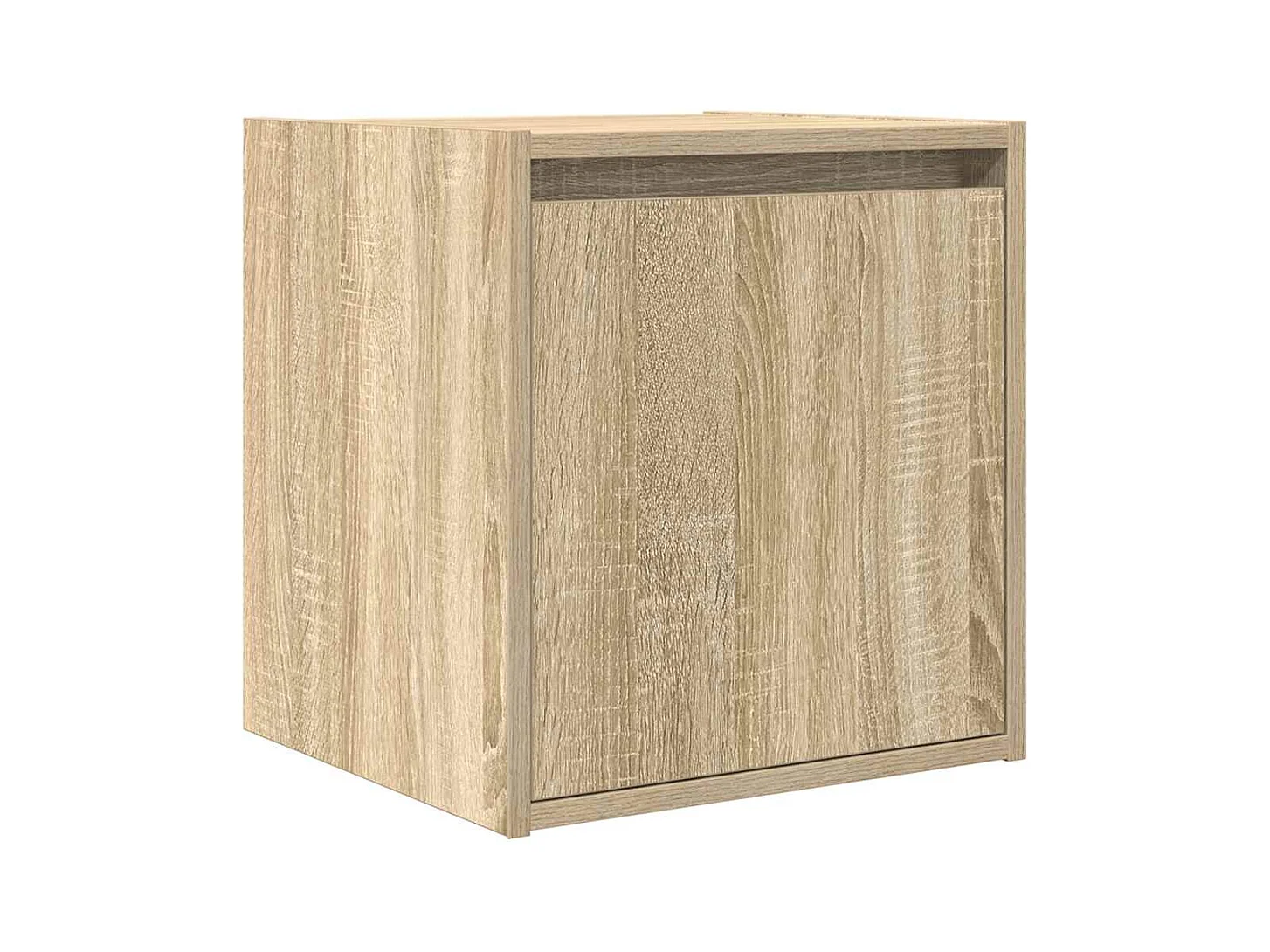 Tables de chevet murales 2 pcs chêne sonoma 38x34x40 cm