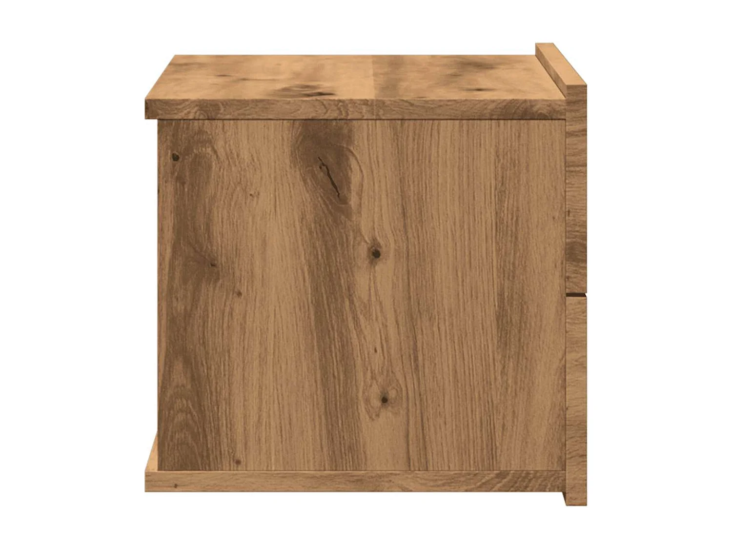 Tables de chevet murales 2 pcs chêne artisanal 40x32x30 cm