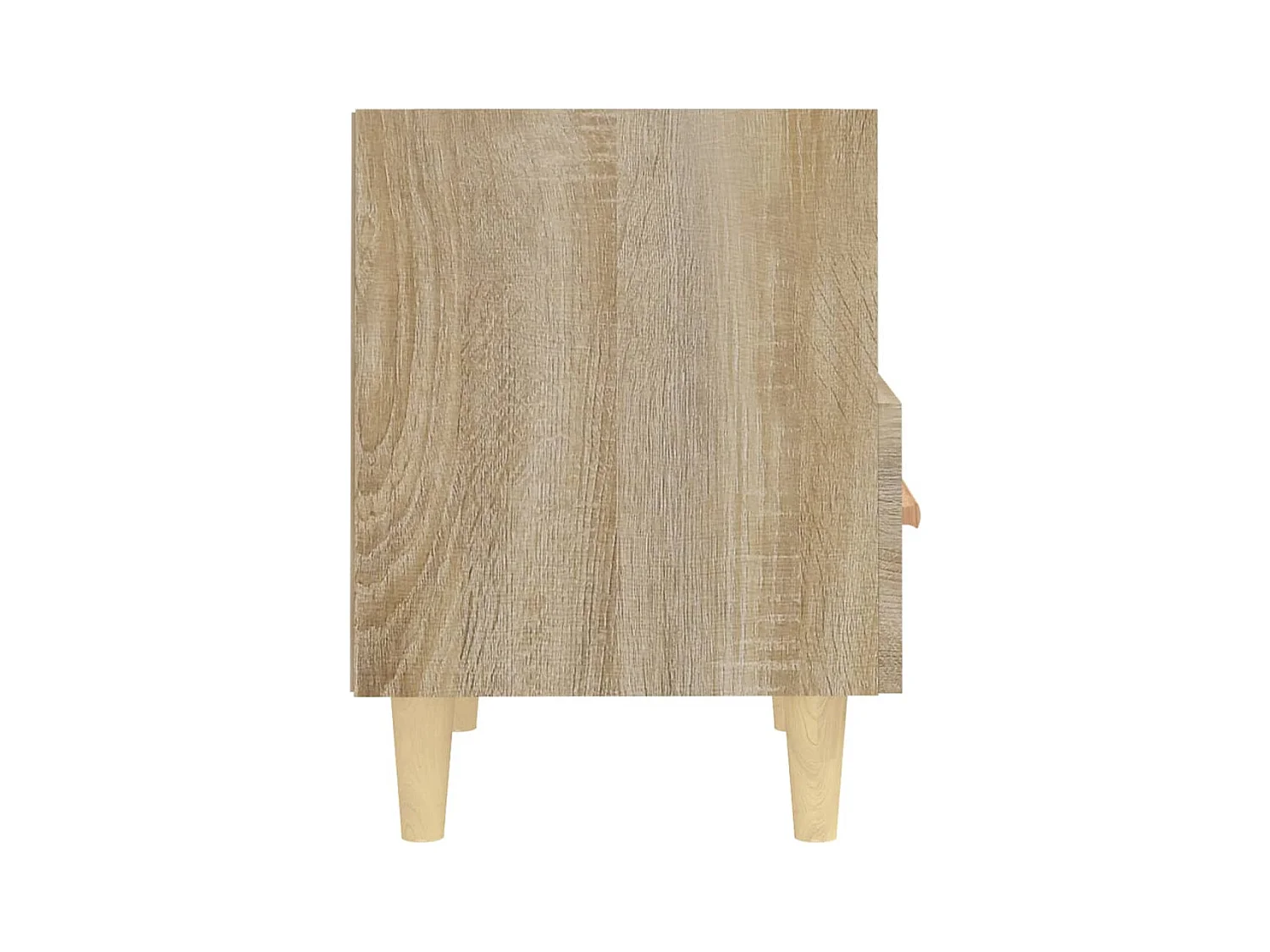 Comodino in rovere Sonoma 40x35x47 cm