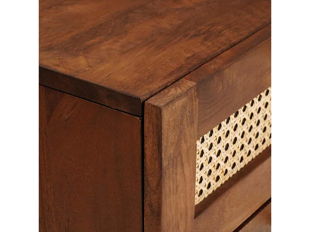 Tables de chevet avec tiroir 40 x 33.5 x 46 cm