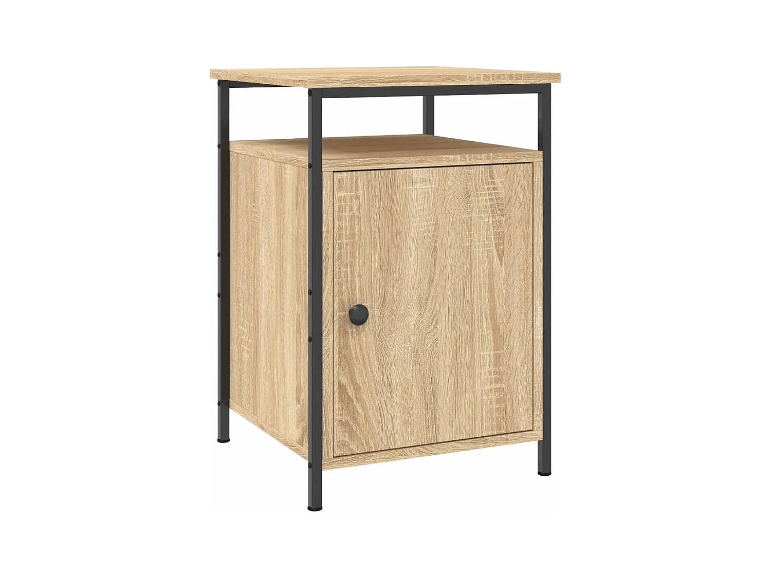 Tables de chevet 2pcs chêne sonoma 40x42x60cm bois d'ingénierie