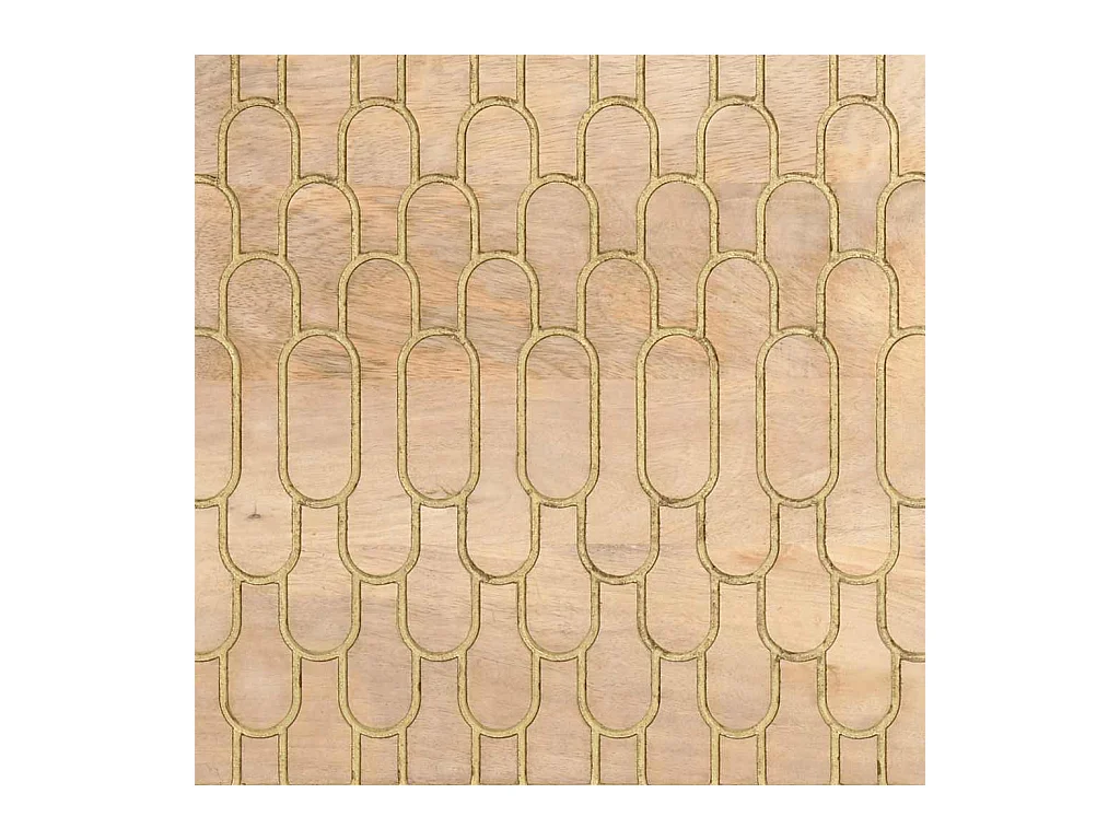 Tables de chevet 2 pcs 40x33x46 cm Bois de manguier solide