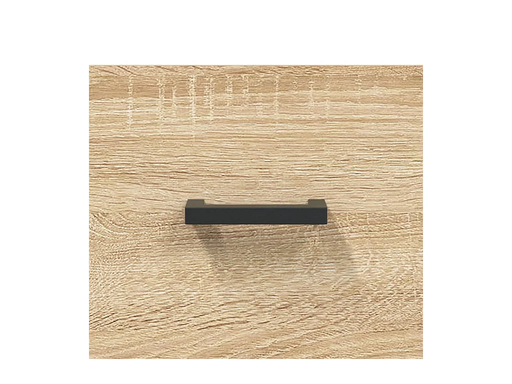 Table de chevet chêne sonoma 40x40x66 cm bois d'ingénierie