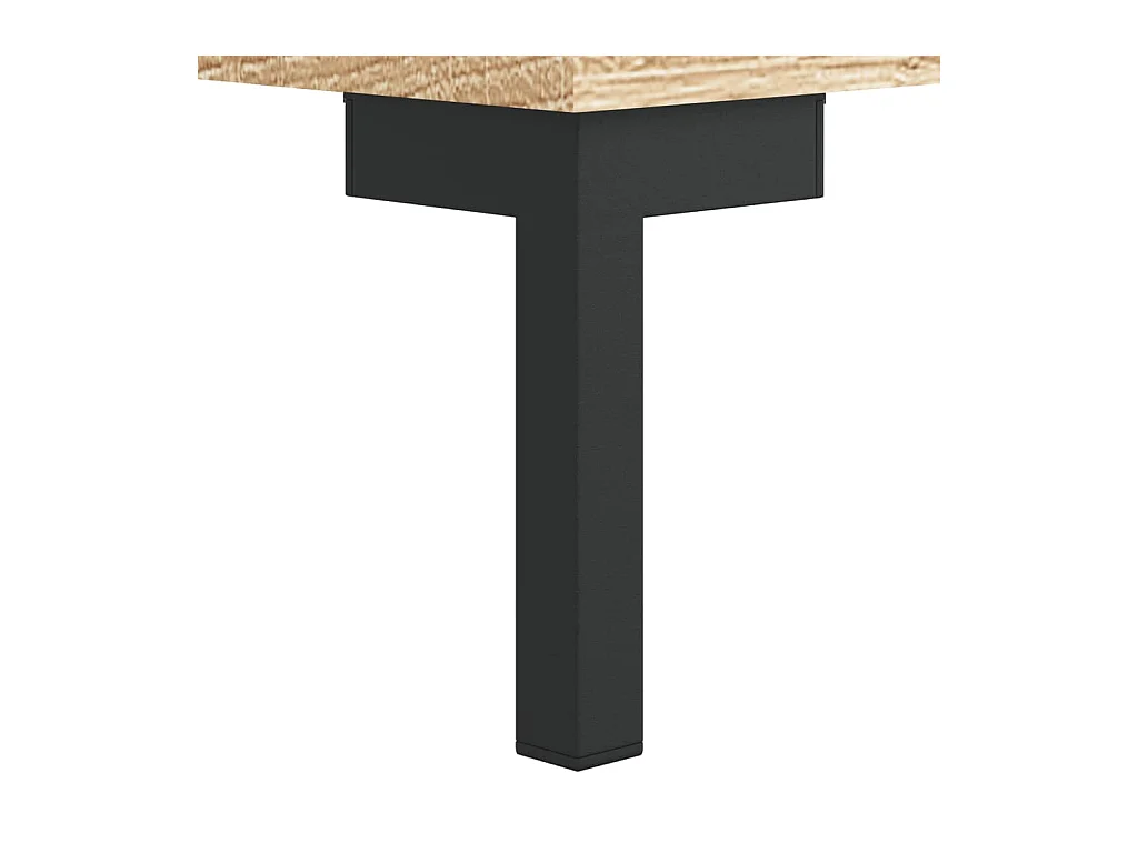 Table de chevet chêne sonoma 40x40x66 cm bois d'ingénierie