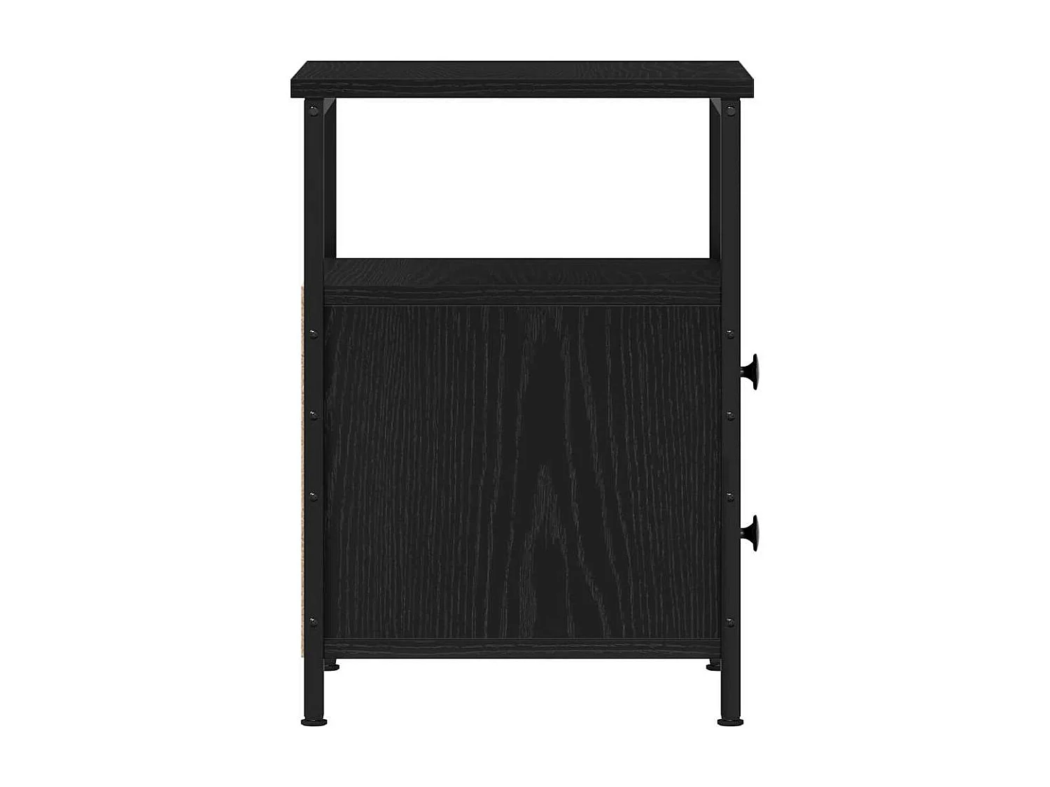 Tables de chevet 2 pièces Chêne noir 34 x 35,5 x 50 cm Bois d'ingénierie