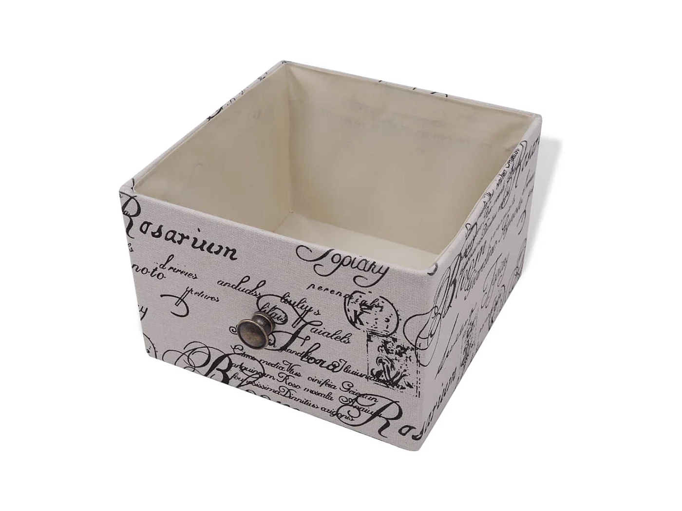 Nachtkastje 2-delig, hout