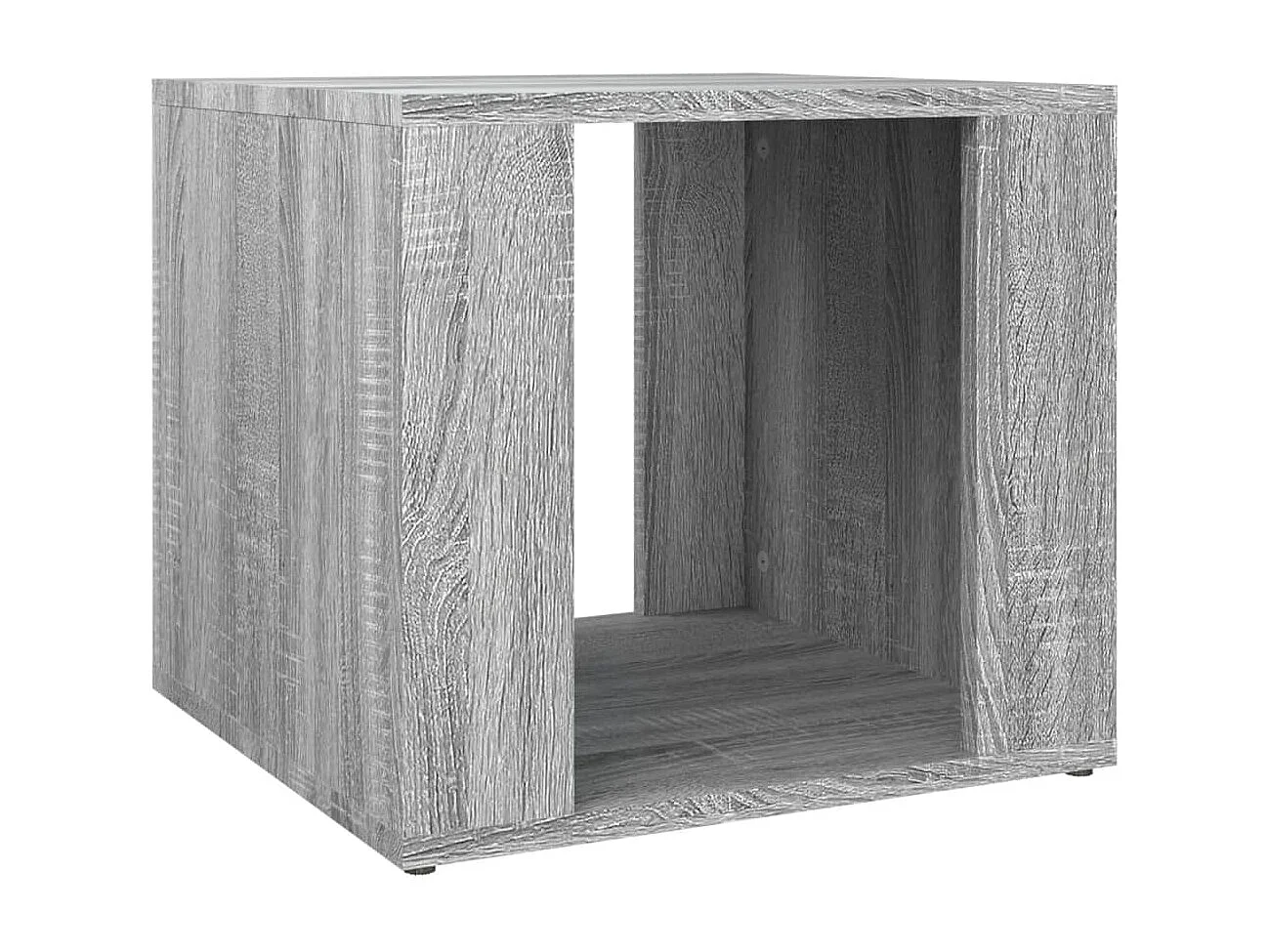 Sonoma Grey Nachtkastje 41x40x36 cm Bewerkt Hout