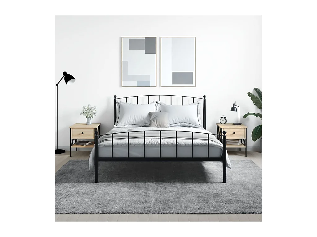 Tables de chevet 2 pcs chêne sonoma 40x42x45 cm bois ingénierie