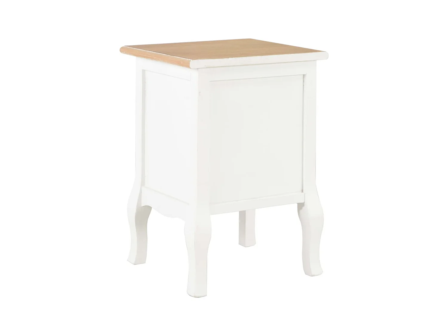 Tables de chevet 2 pcs blanc 35x30x49 cm MDF