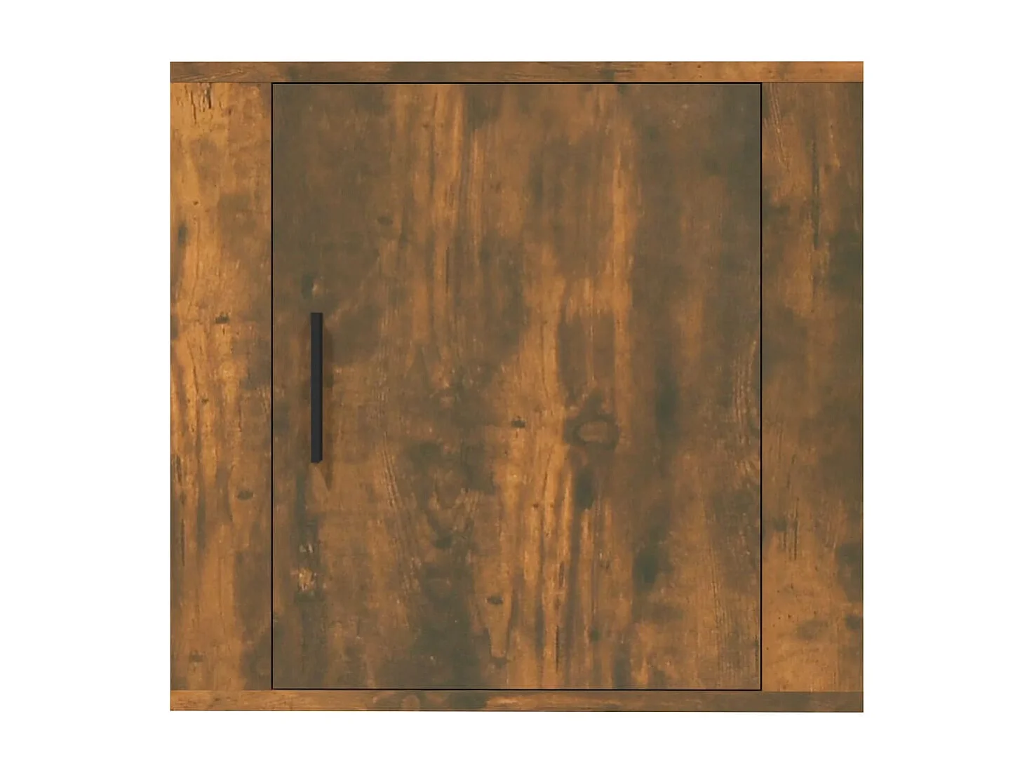 Comodino da parete in rovere affumicato 50x30x47 cm