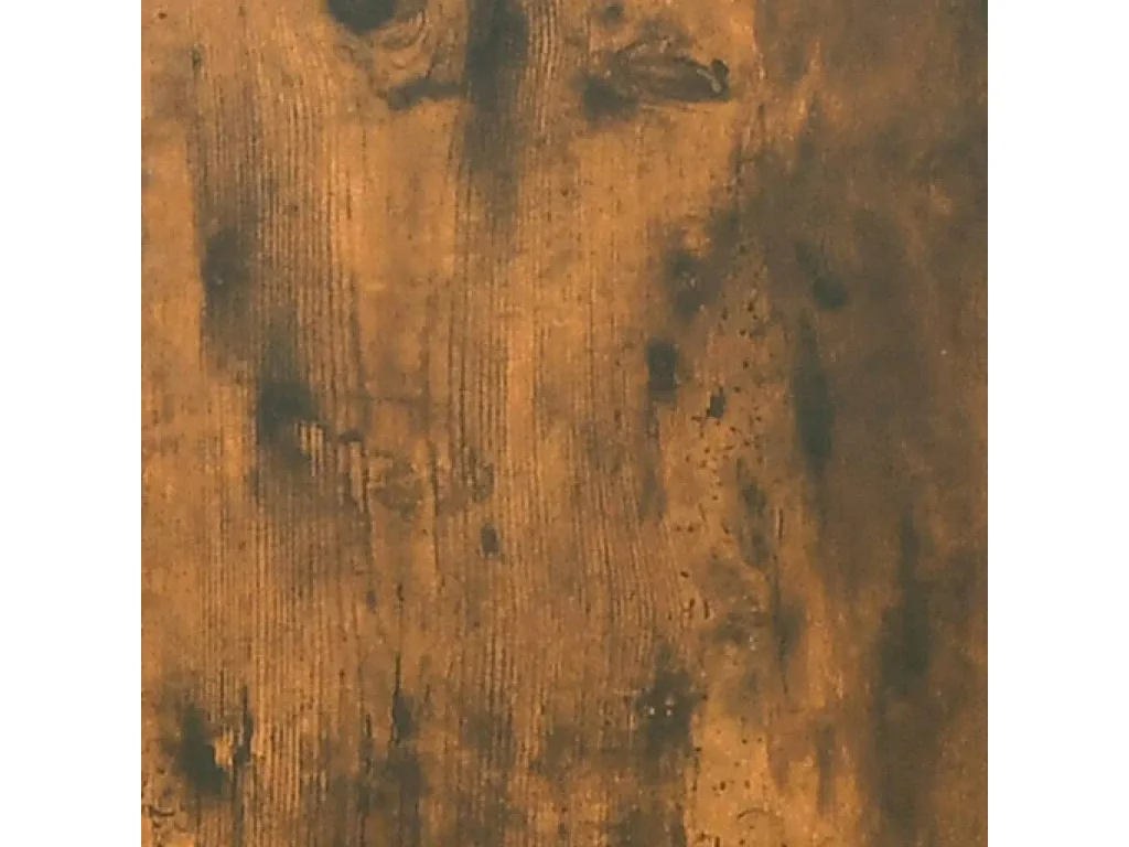 Comodino da parete in rovere affumicato 50x30x47 cm