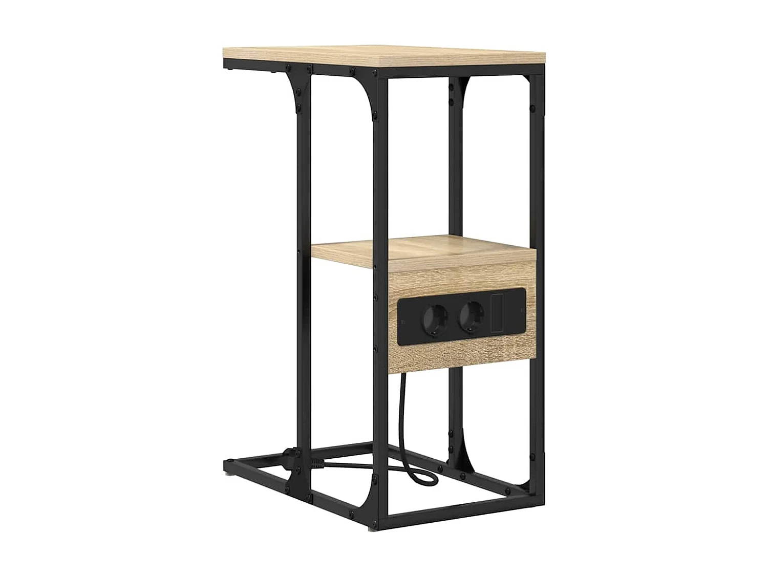 Table de chevet avec tiroir Chêne sonoma 41.5 x 26 x 60.5 cm