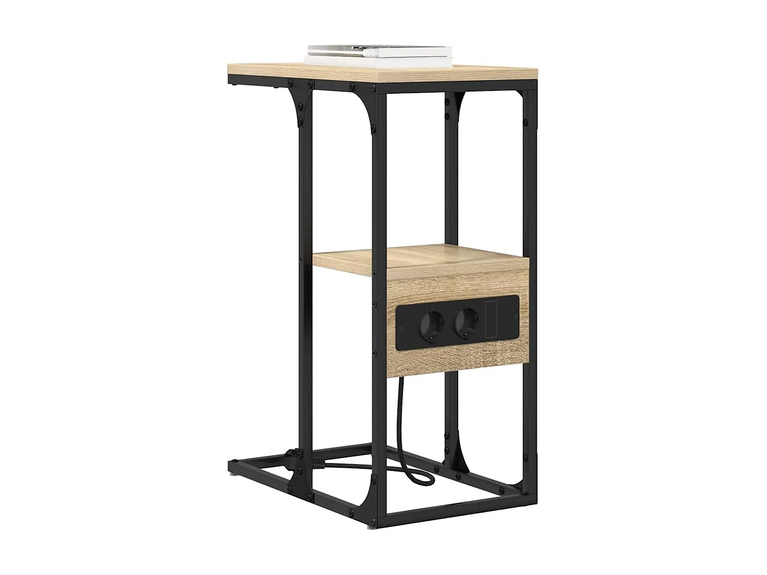 Table de chevet avec tiroir Chêne sonoma 41.5 x 26 x 60.5 cm