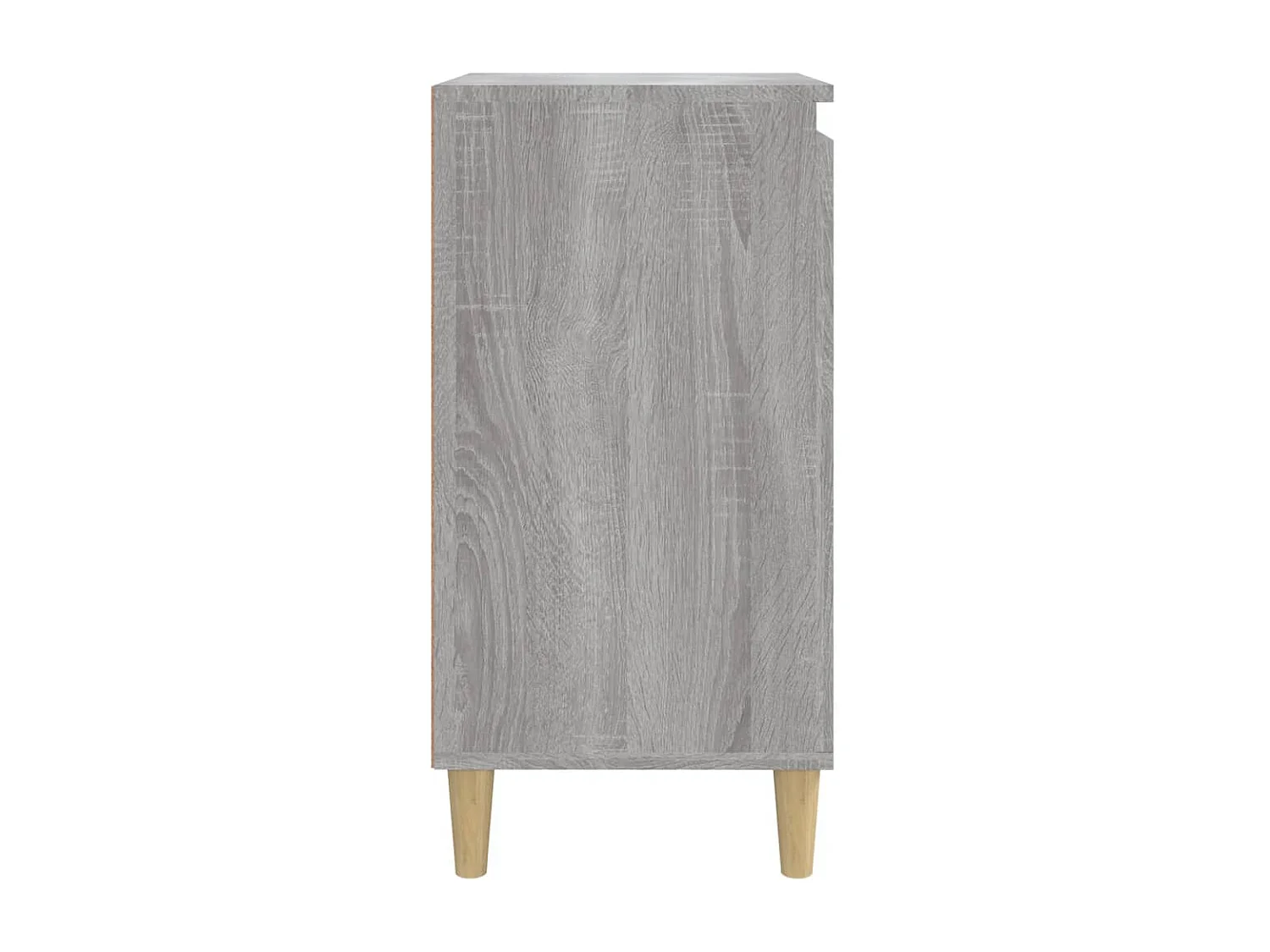 Table de chevet sonoma gris 40x35x70 cm bois d'ingénierie