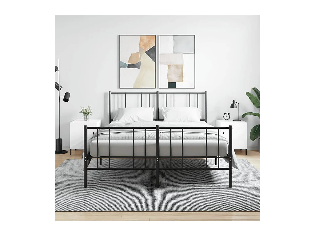 Tables de chevet 2 pcs blanc brillant 40x40x50 cm