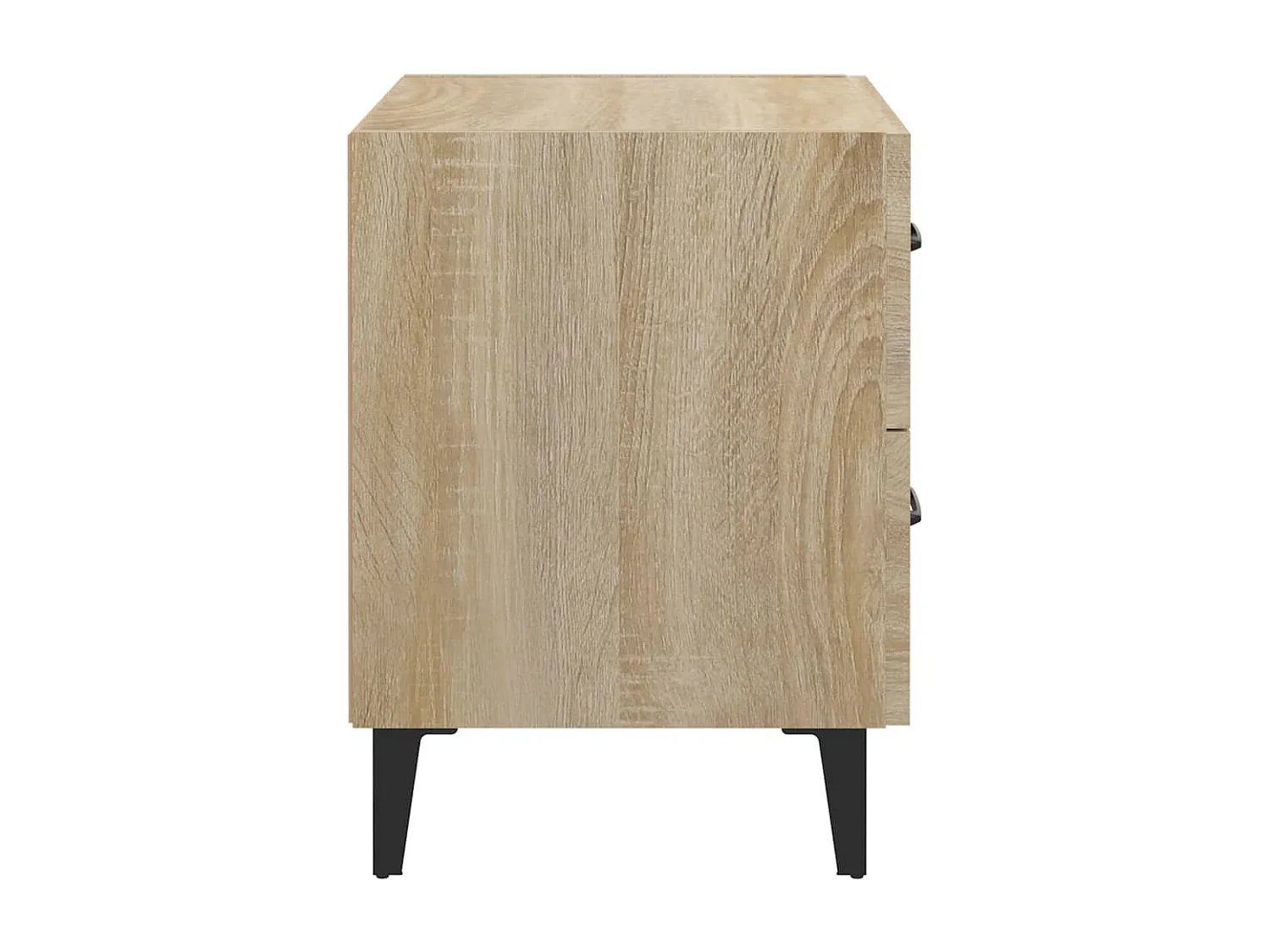 Comodino in rovere Sonoma 40x35x47,5 cm