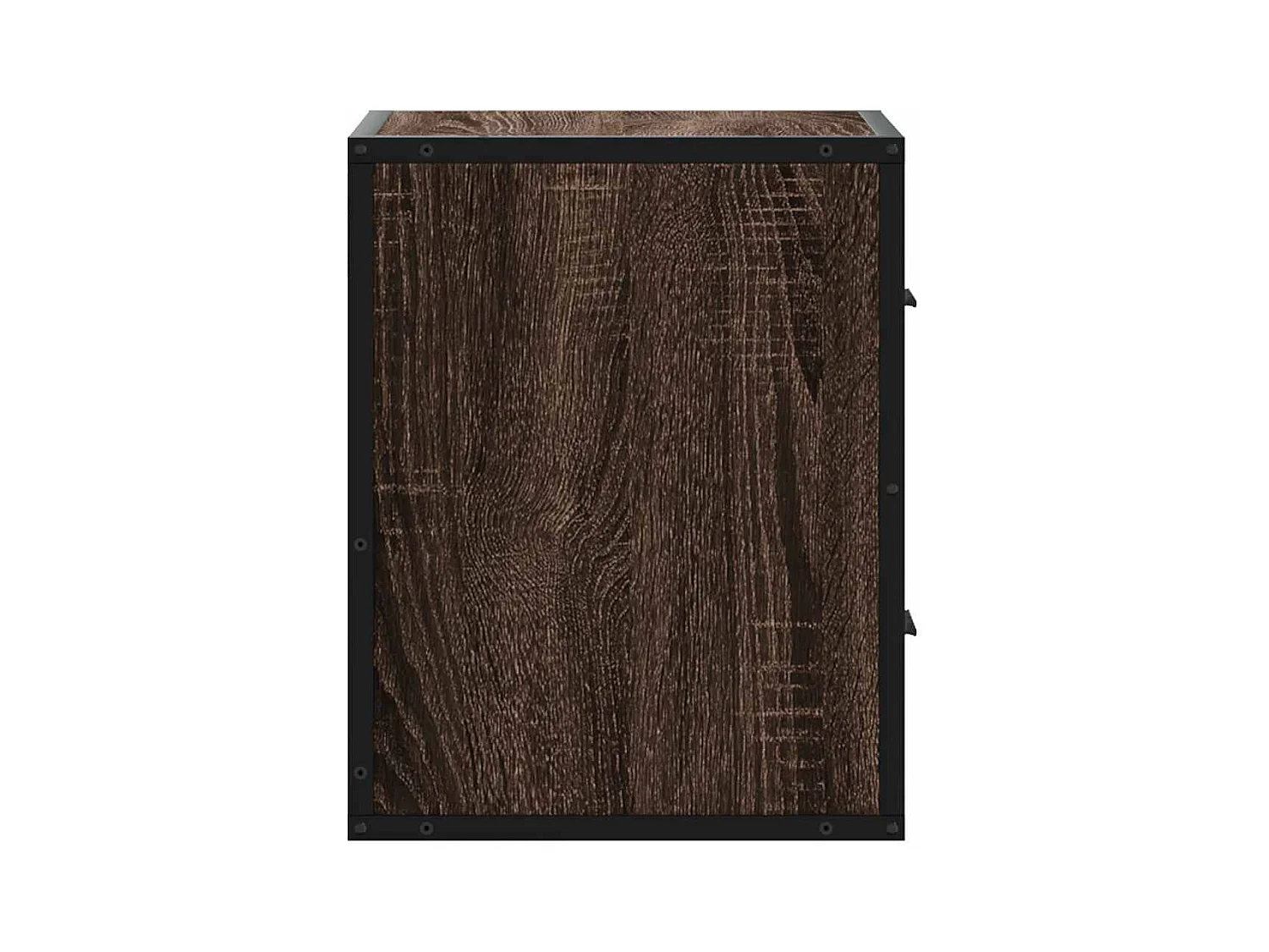 Comodini da parete 2 pezzi rovere marrone 40x31x39,5 cm