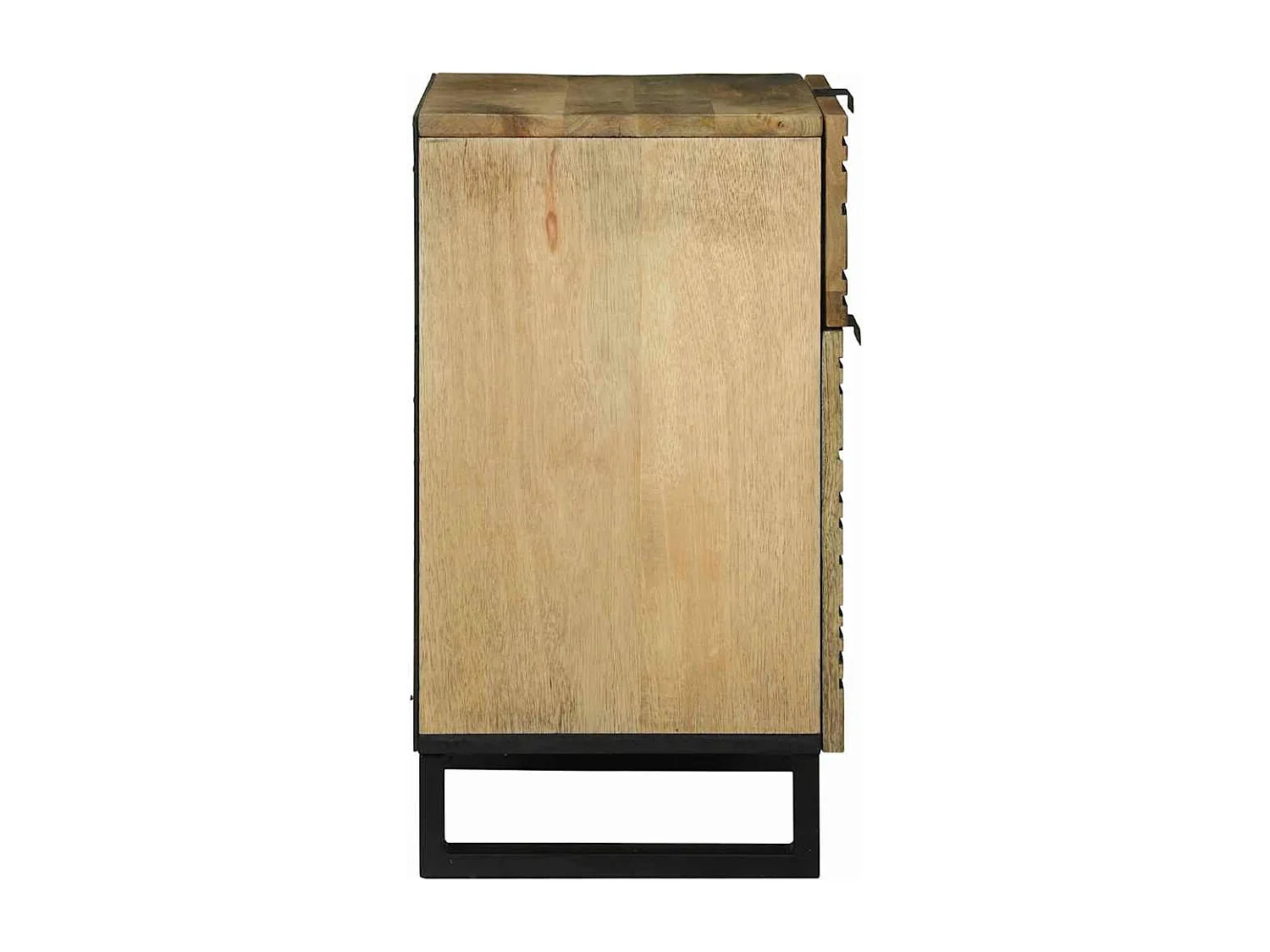 Table de chevet 50x33x60 cm – Bois de manguier massif