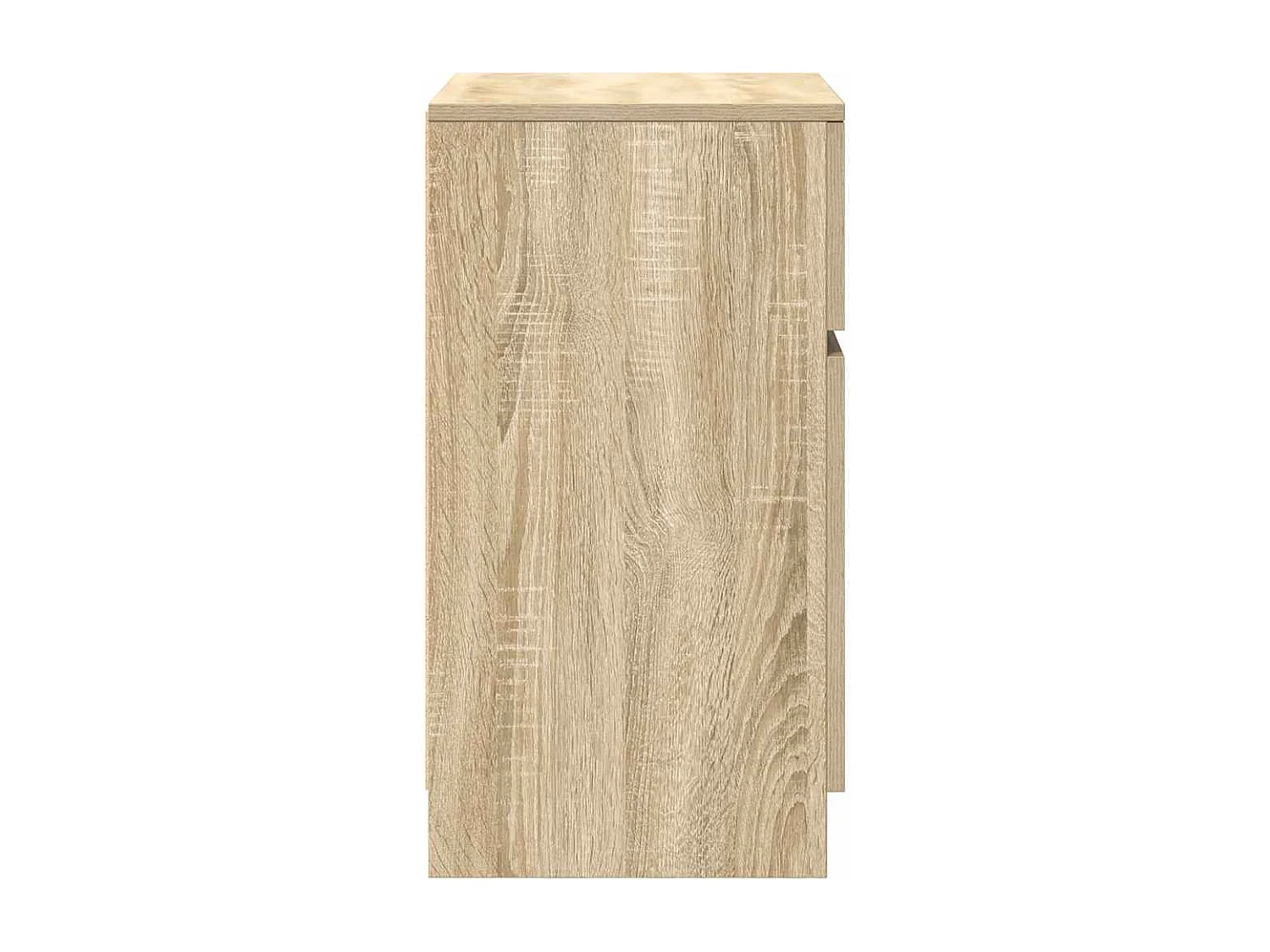 Nachttische 2 Stück Sonoma Eiche 39x35x65 cm Holzwerkstoff