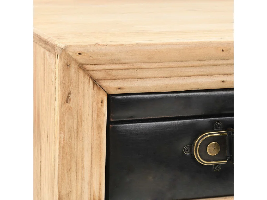 Table de chevet Bois de sapin massif 43 x 38 x 50 cm