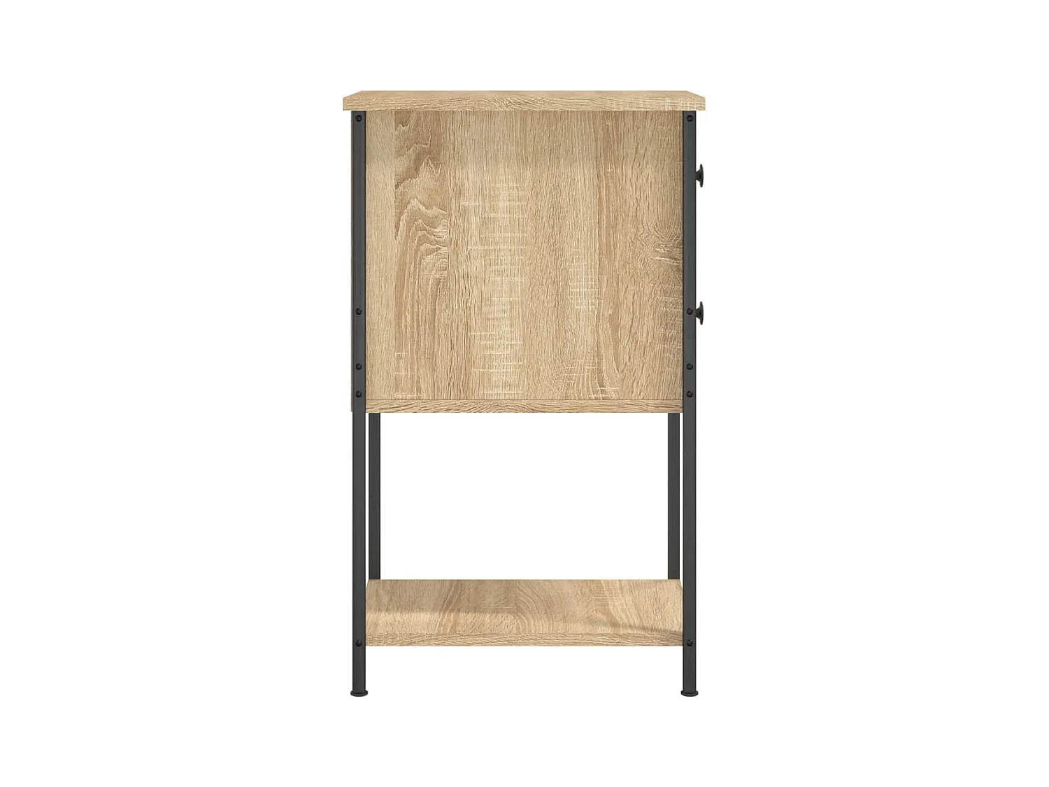 Tables de chevet 2pcs chêne sonoma 32x42x70cm bois d'ingénierie