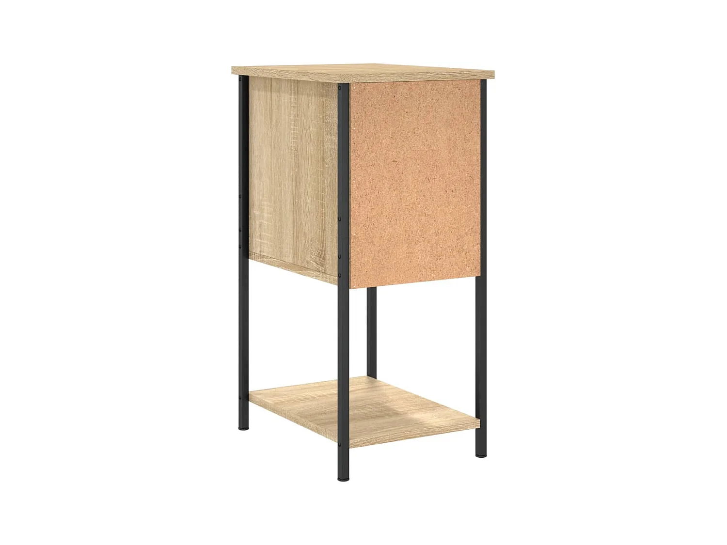 Tables de chevet 2pcs chêne sonoma 32x42x70cm bois d'ingénierie