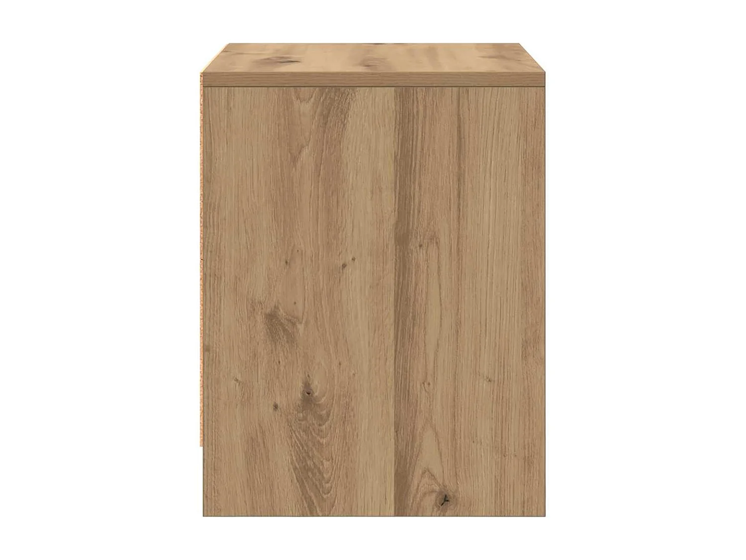 Cabinet de chevet chêne artisanal 45 x 34 x 44.5 cm