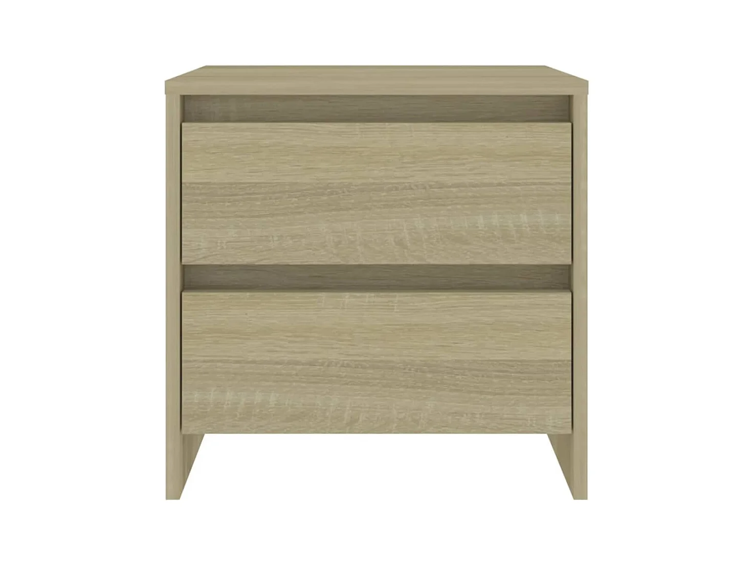 Nachttisch aus Sonoma-Eiche, 45 x 34,5 x 44,5 cm, Holzwerkstoff