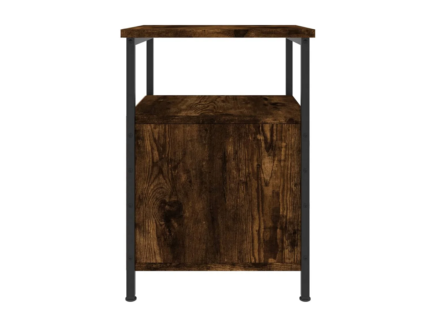 Comodini 2 pezzi rovere affumicato 34x35,5x50 cm legno ingegnerizzato