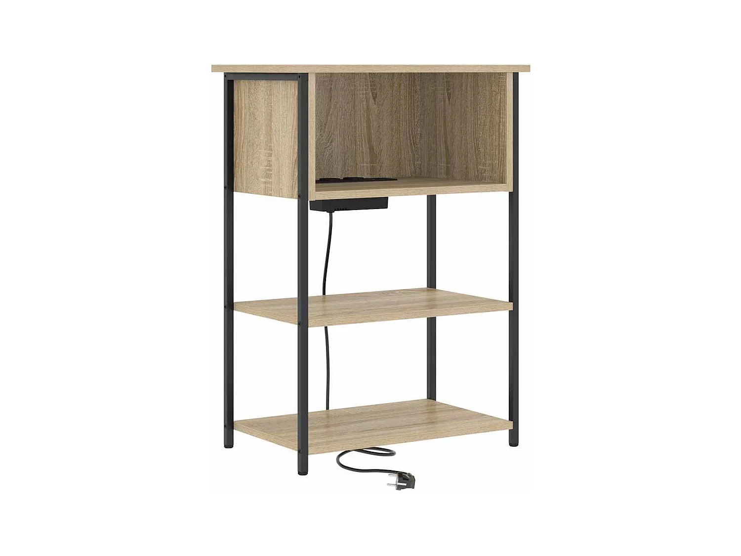 Cabinet de chevet Chêne sonoma 55 x 31 x 76 cm