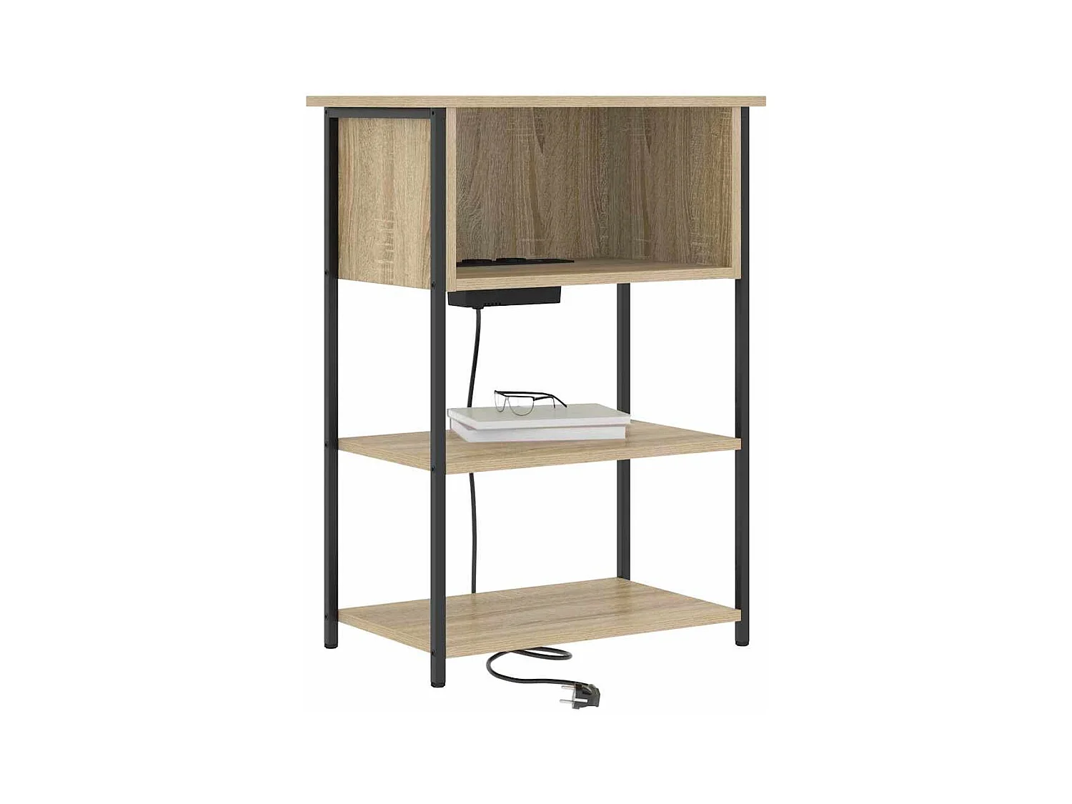 Cabinet de chevet Chêne sonoma 55 x 31 x 76 cm