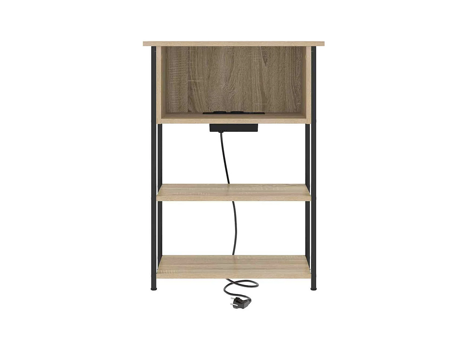 Cabinet de chevet Chêne sonoma 55 x 31 x 76 cm