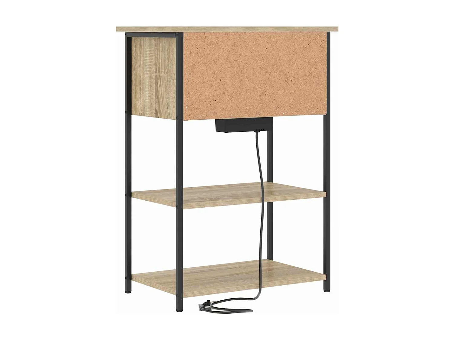 Cabinet de chevet Chêne sonoma 55 x 31 x 76 cm