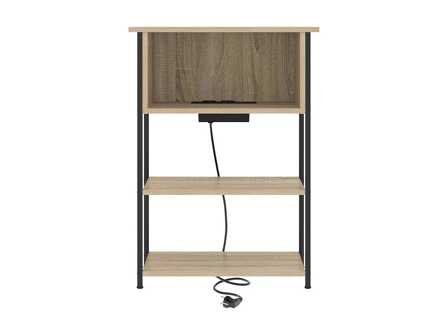 Cabinet de chevet Chêne sonoma 55 x 31 x 76 cm