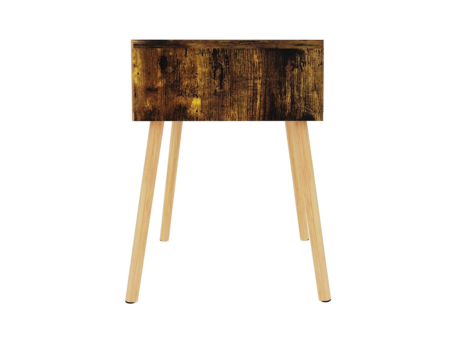 Tables de chevet 2 pcs Chêne fumé 40x40x56 cm Bois d'ingénierie