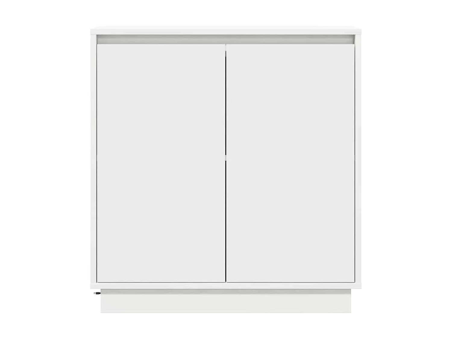 Credenza LED bianca - 71x34,5x75 cm, legno ingegnerizzato